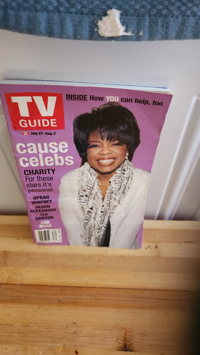 TV Guide Oprah - July 27 - Aug. 2, 2002