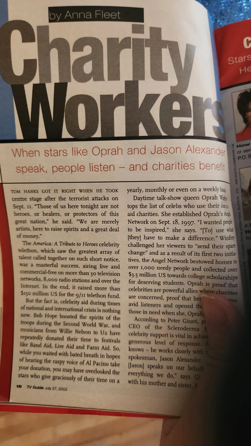 TV Guide Oprah - July 27 - Aug. 2, 2002 - photo 4