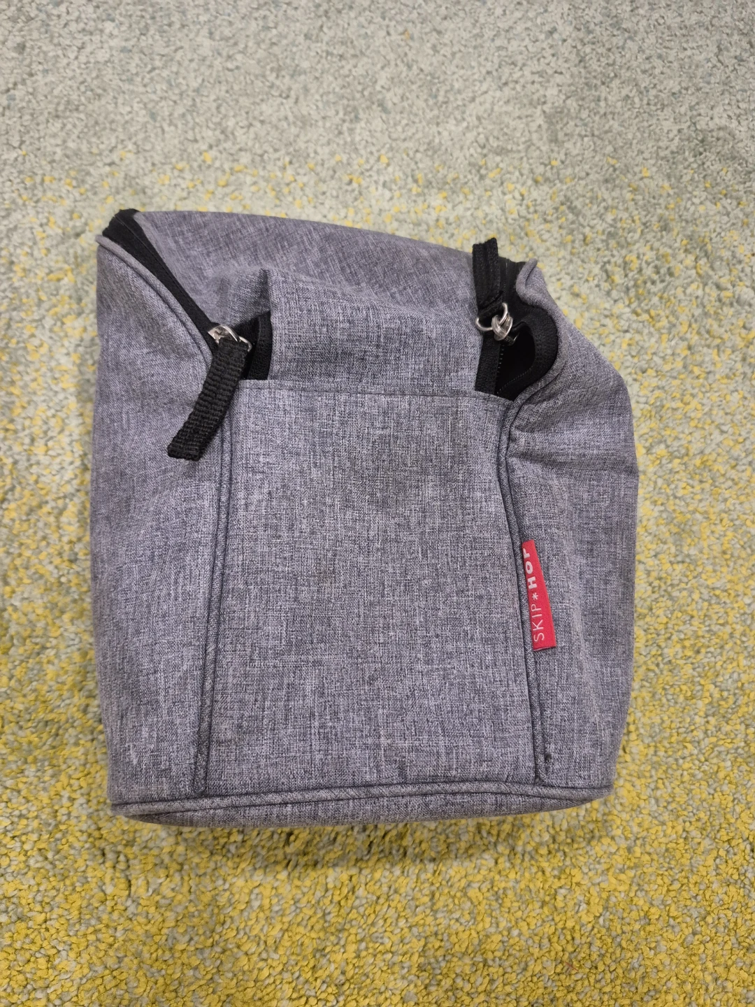 Skip Hop Insulated Bottle Bag - Grey