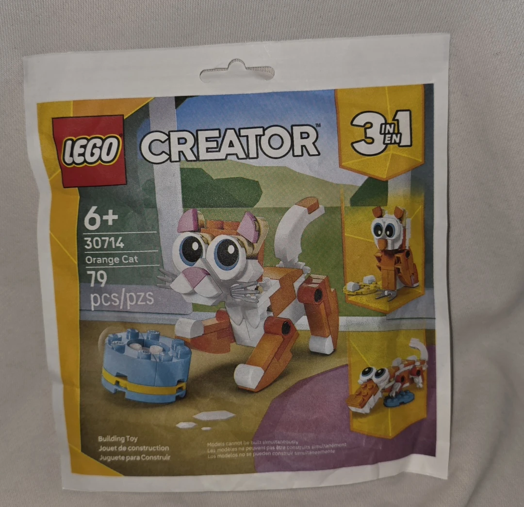 LEGO Creator 30714 Orange Cat 3-in-1 Building Toy