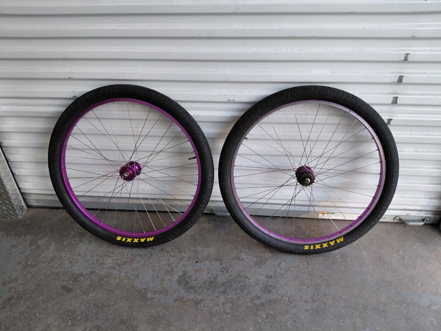 29er Big Ripper Rimset Maxxis Wheels "Purple Rain"