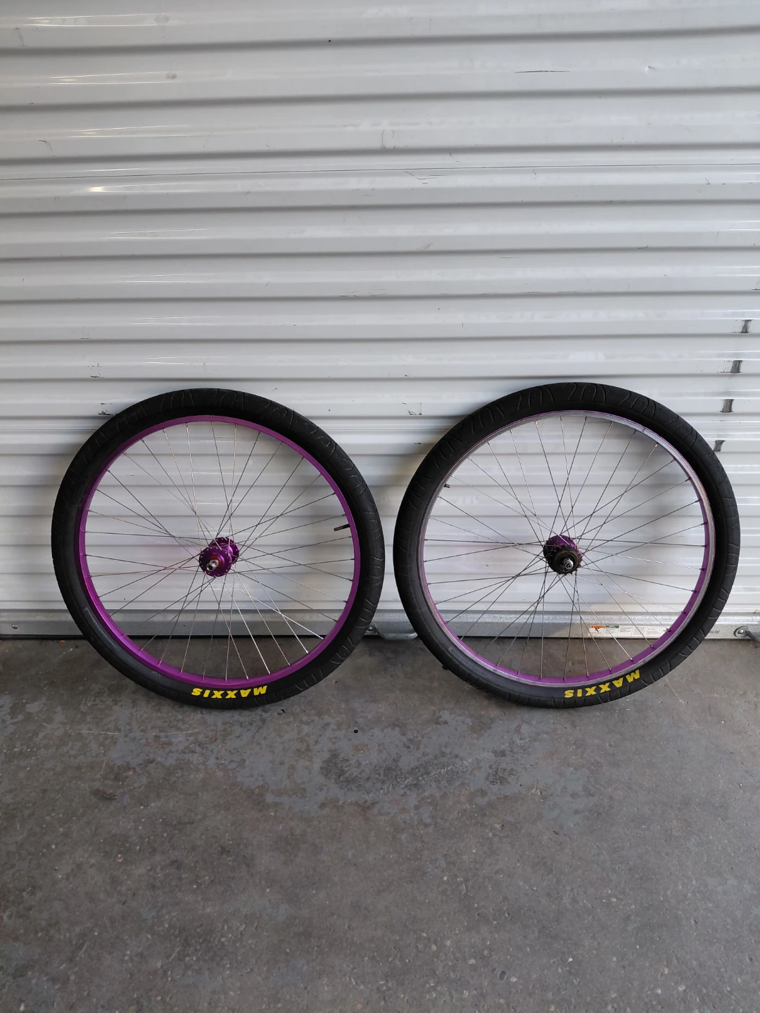 29er Big Ripper Rimset Maxxis Wheels "Purple Rain" - photo 2