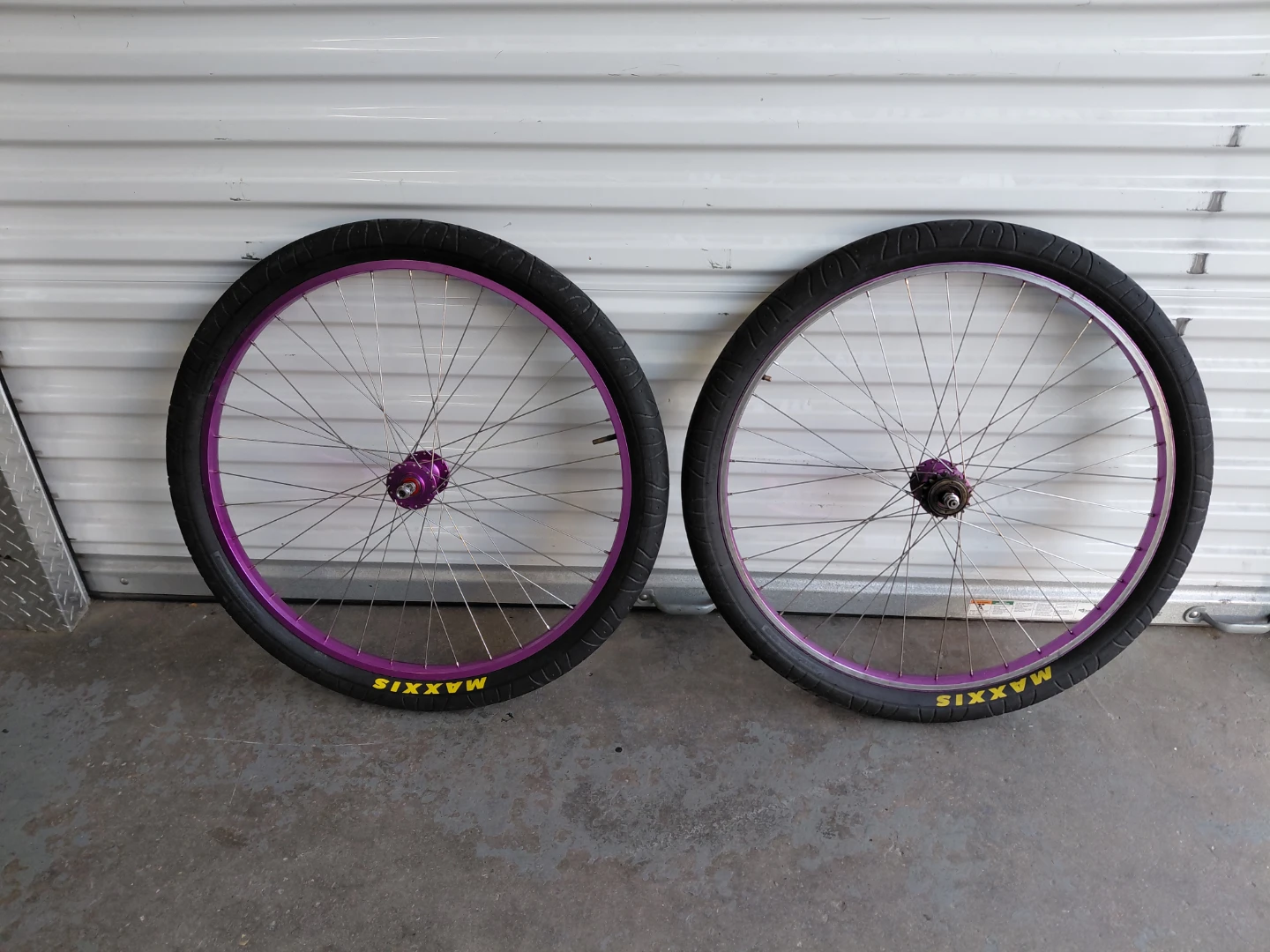 29er Big Ripper Rimset Maxxis Wheels "Purple Rain" - photo 3