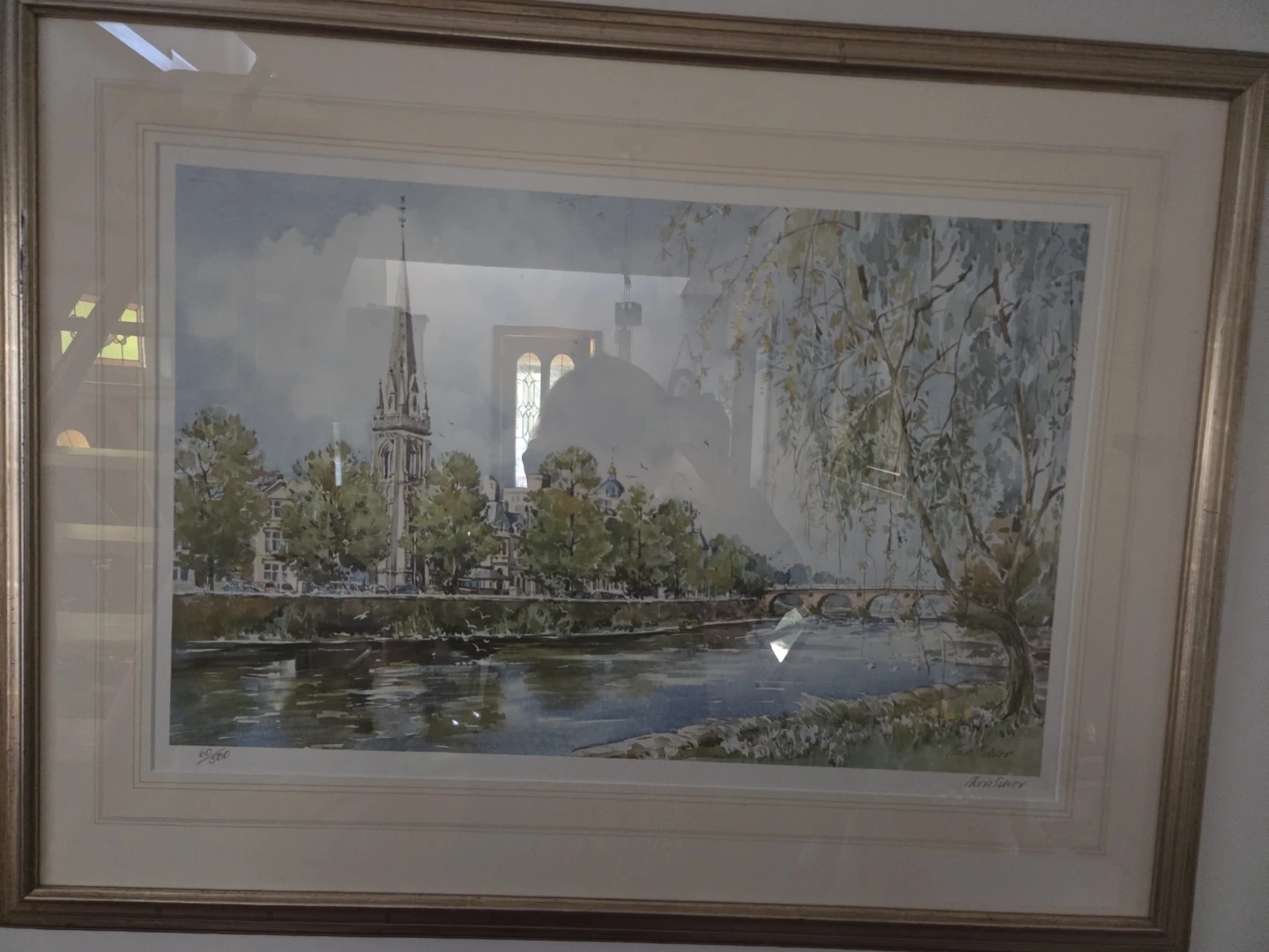 Framed Watercolour Landscape Art Print