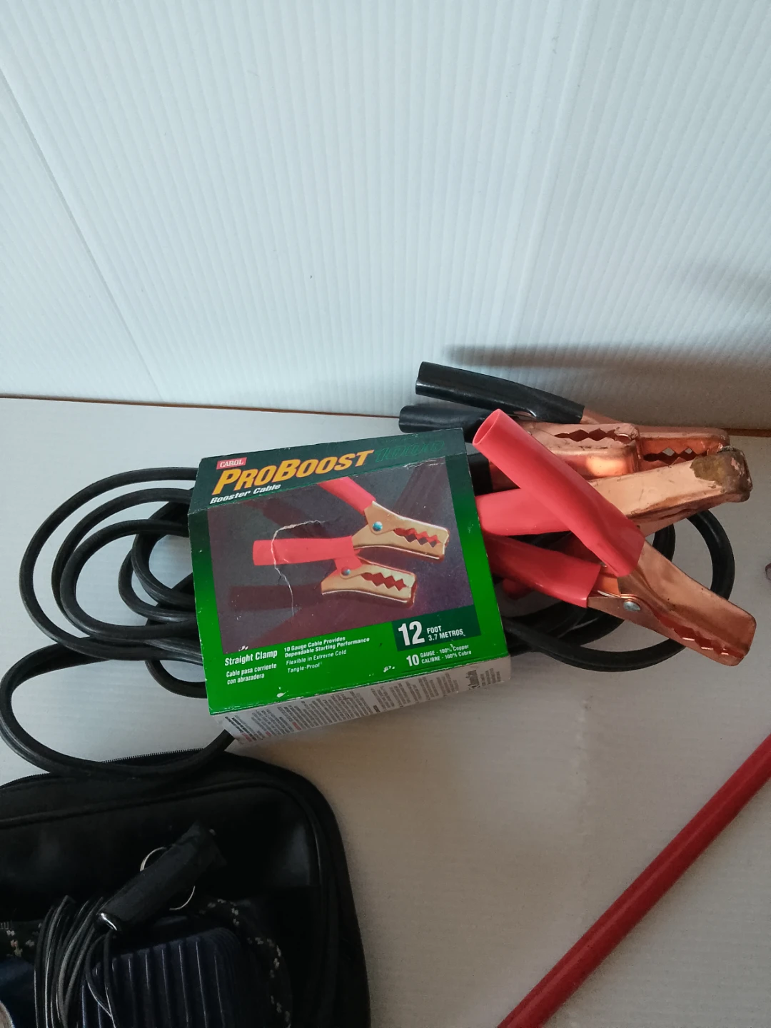 PROBOOST Booster Cables and Tire Inflator Kit - photo 2