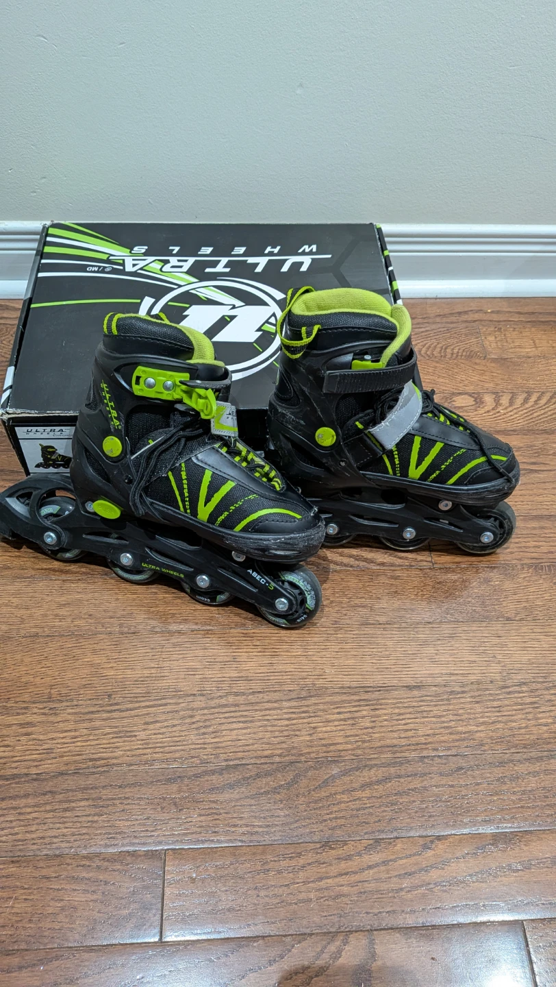 Ultra Wheels Adjustable Roller Skates - Size 1-4 - photo 3