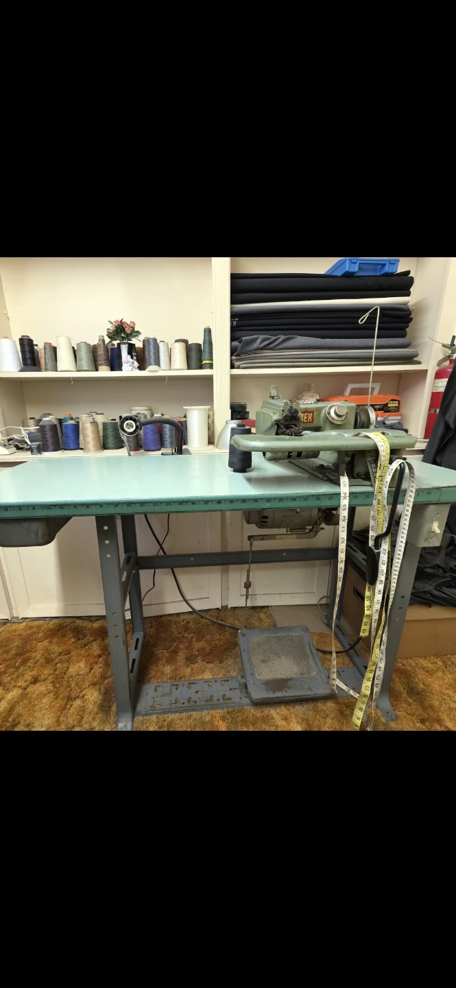 Union Special Industrial Sewing Machine Table