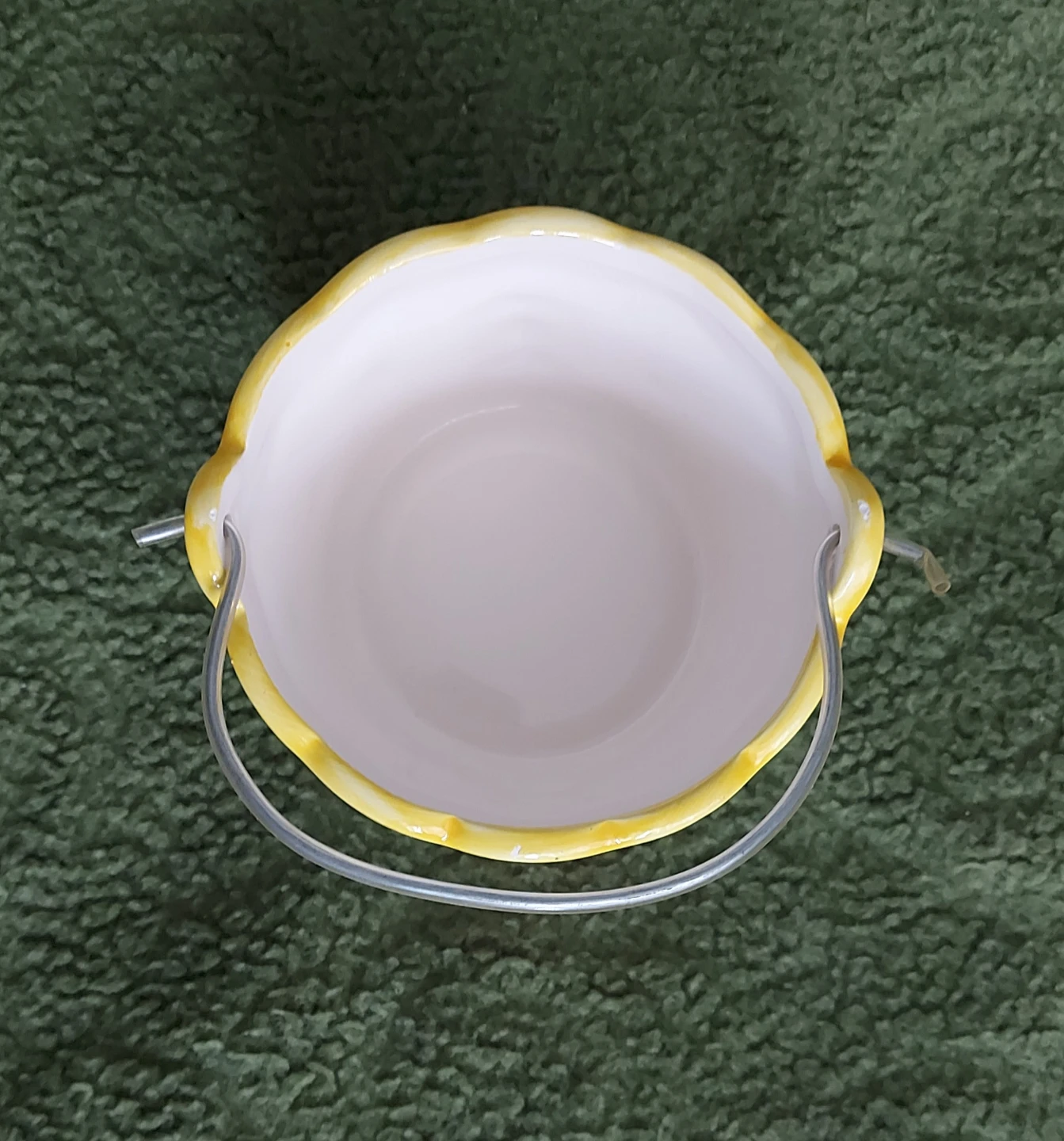 🌱 Occasions Easter Bunny Ceramic Pail - photo 4