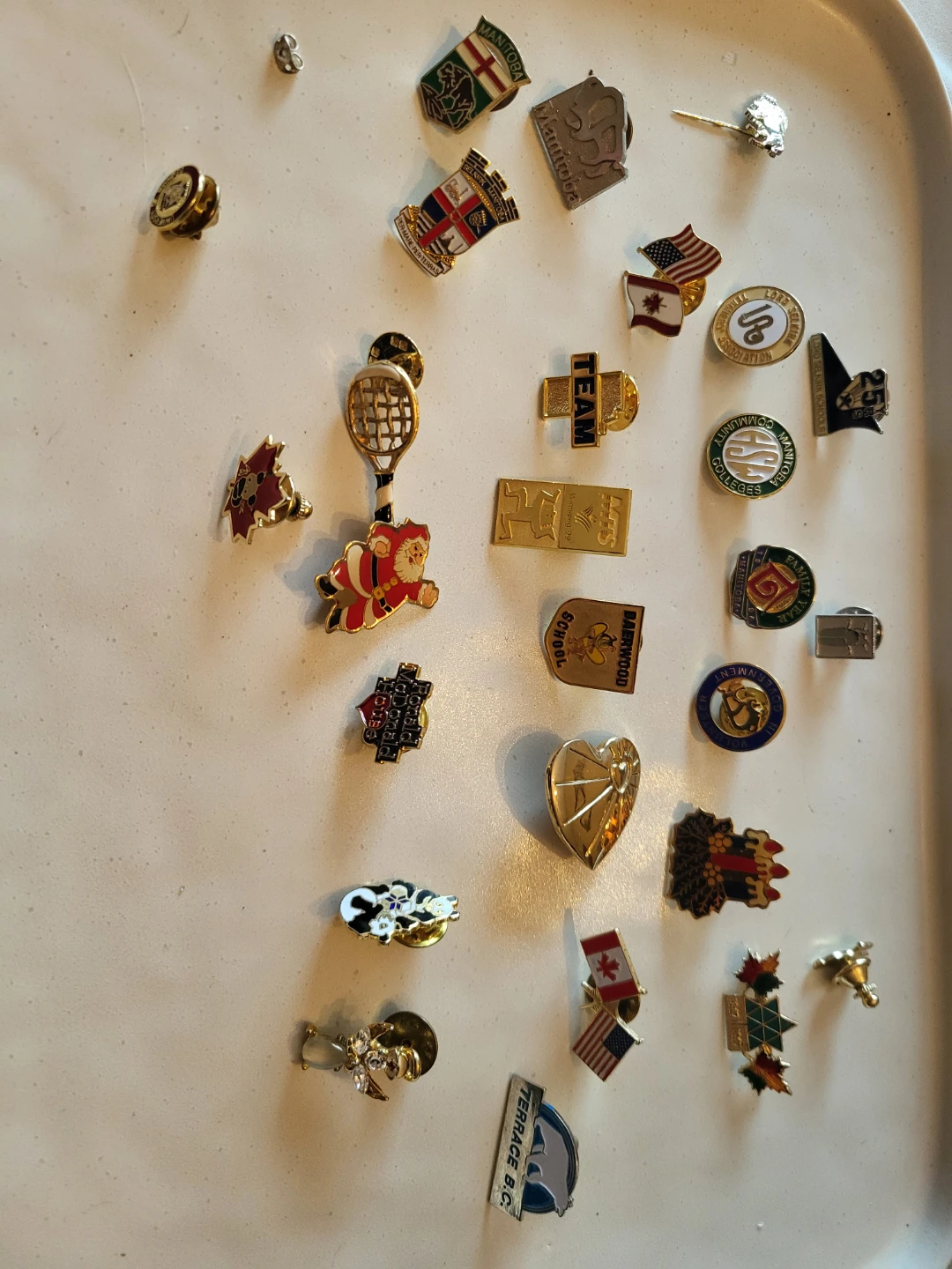 Assorted Collection of 26 Enamel Pins - Various Brands