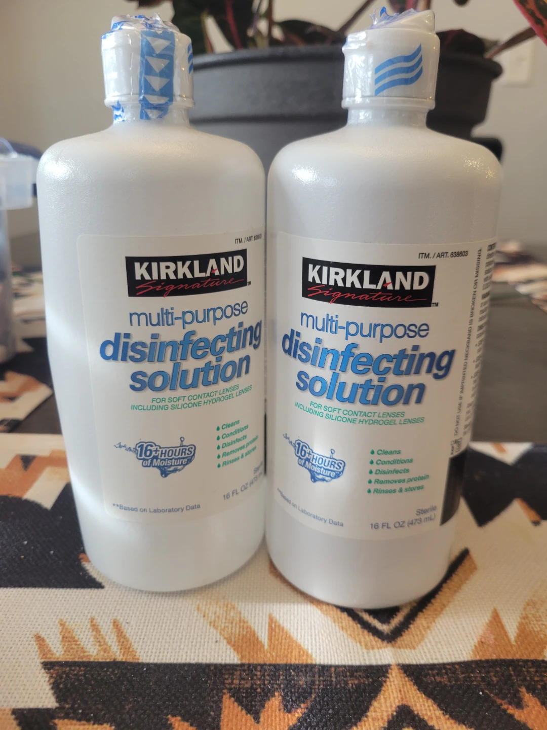 Kirkland Signature Solution for Soft Contact Lenses (2 x 16oz)