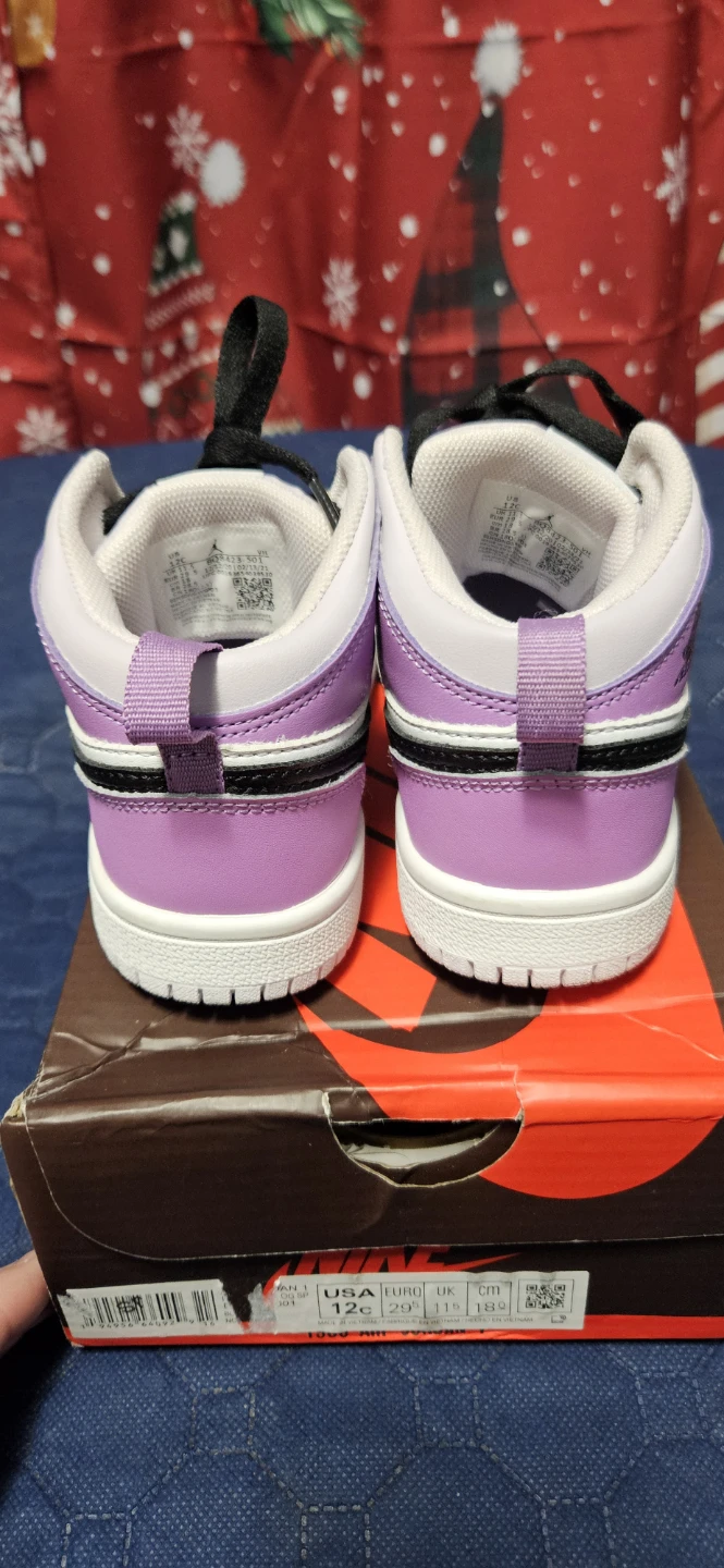 Nike Air Jordan 1 Toddler Shoes Size 12C - photo 4