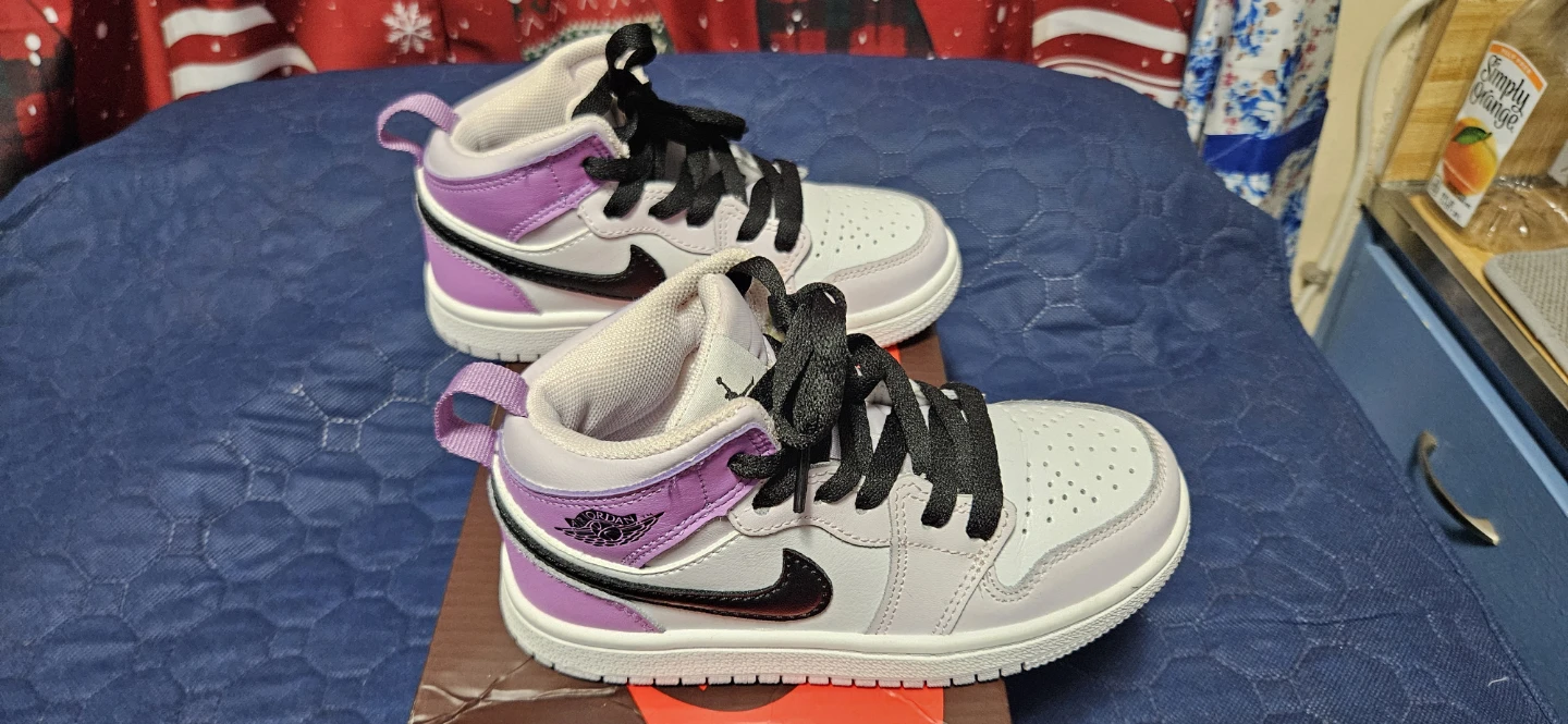 Nike Air Jordan 1 Toddler Shoes Size 12C - photo 5
