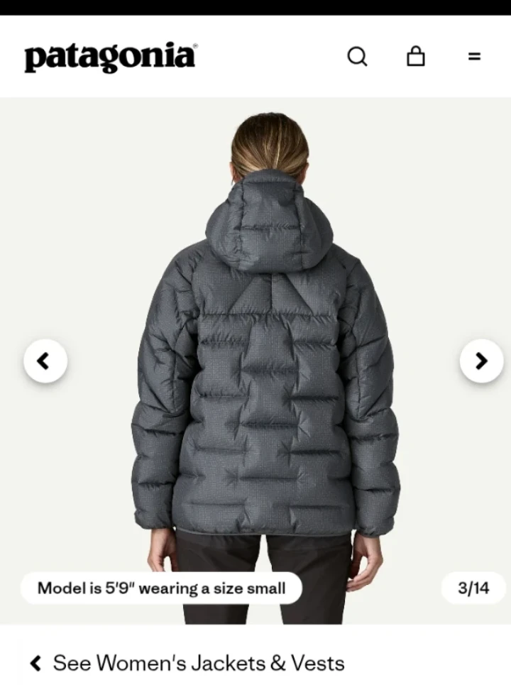 NWT Patagonia Women's Durable Down Parka - Small and medium - photo 2
