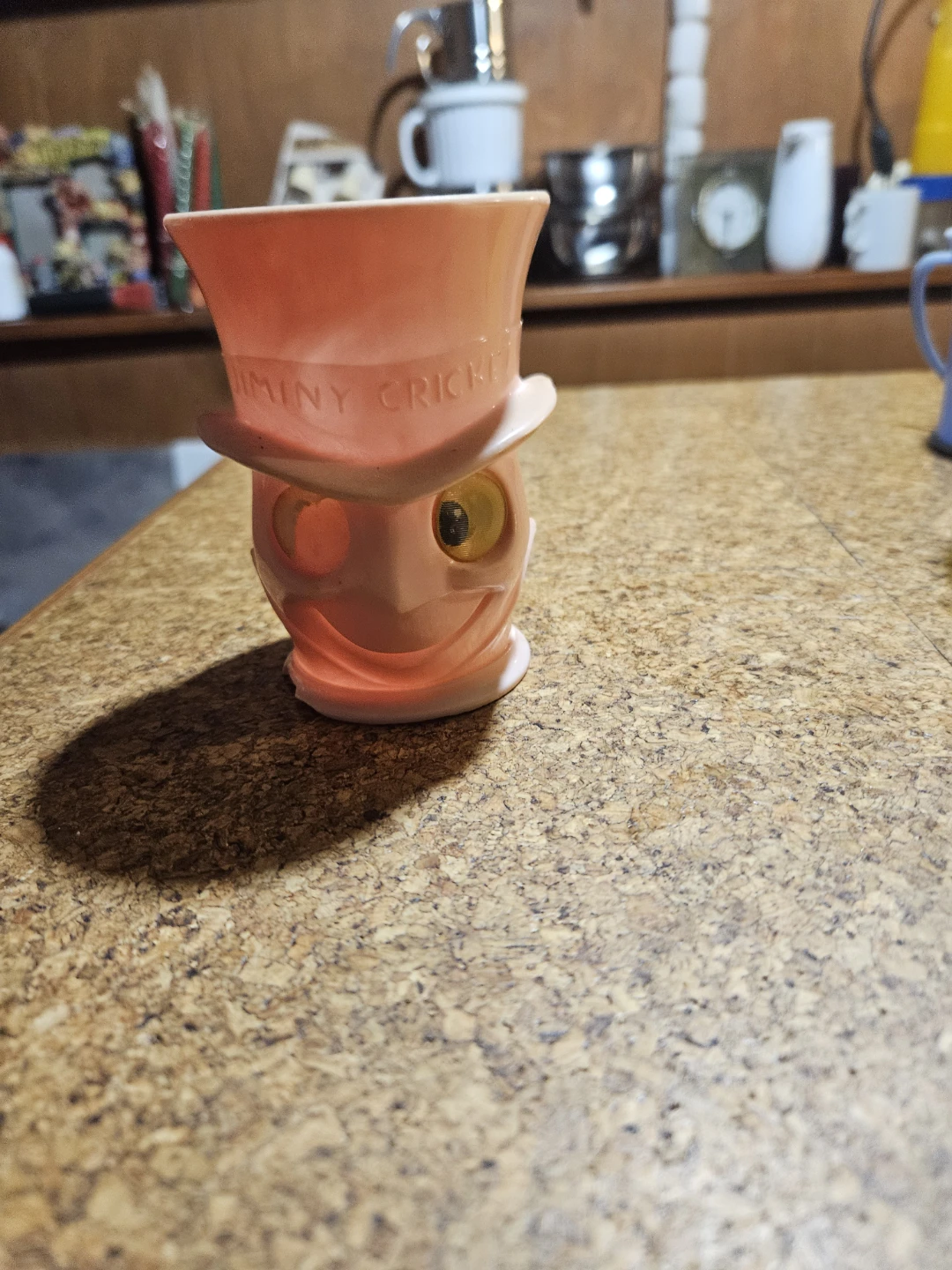 Popeye yellow mug and pink 'Jimmy Cricket' cup - photo 3