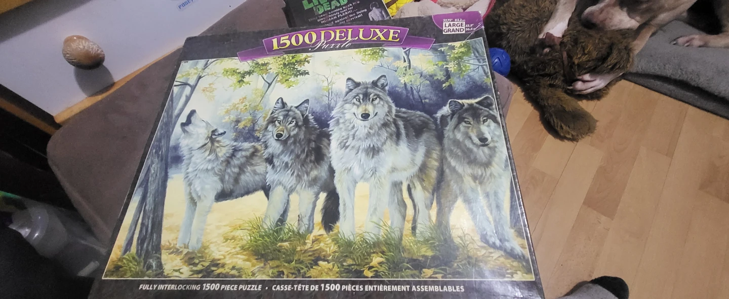 1500 Piece Deluxe Wolf Puzzle