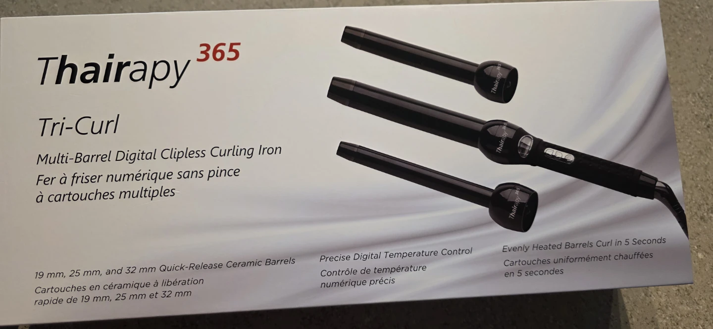 Thairapy 365 Tri-Curl Multi-Barrel Curling Iron Set - photo 2