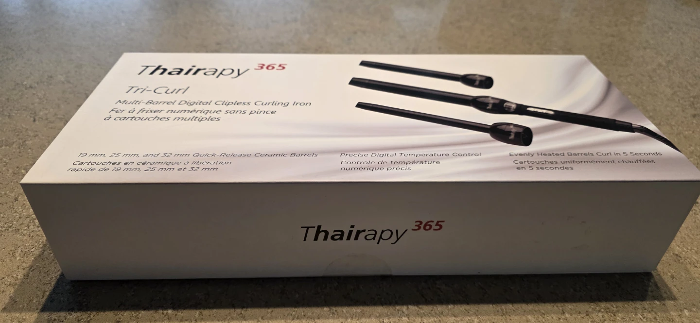 Thairapy 365 Tri-Curl Multi-Barrel Curling Iron Set