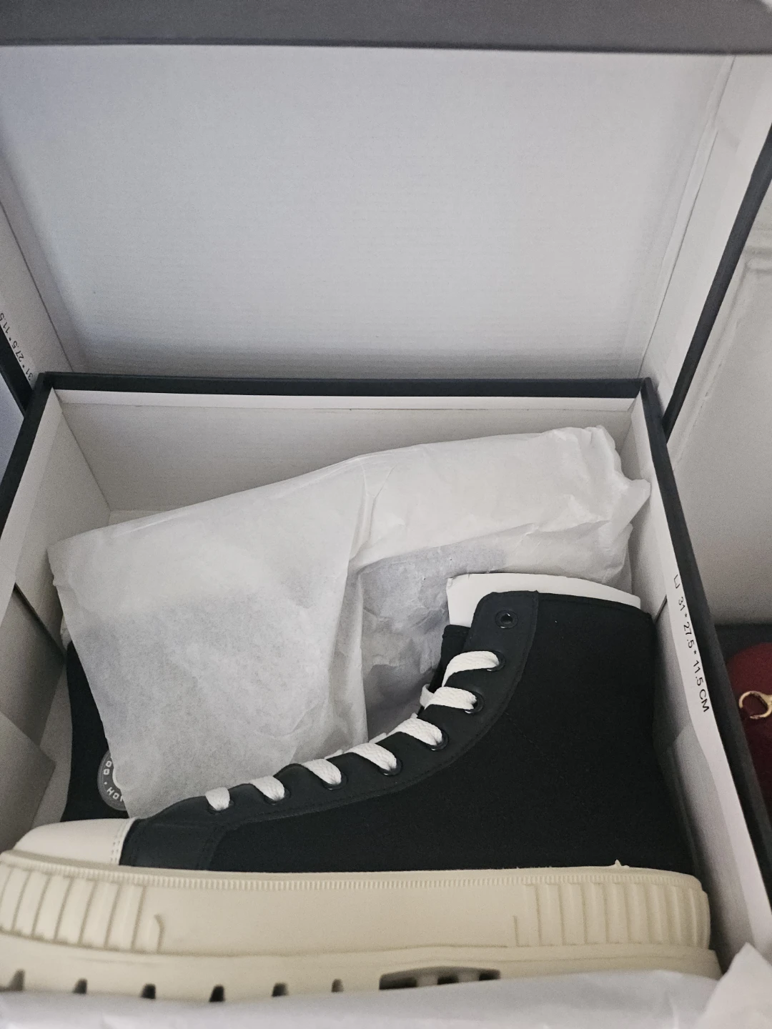 French Connection High Top Sneakers Black