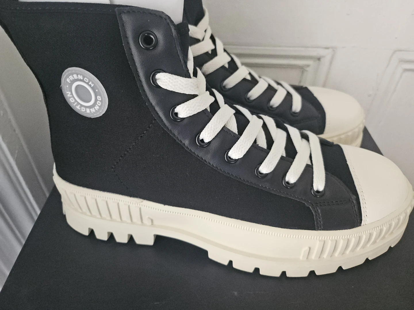 French Connection High Top Sneakers Black - photo 4