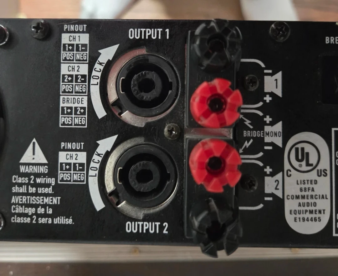 QSC RMX 2450 Professional Power Amplifier - photo 5