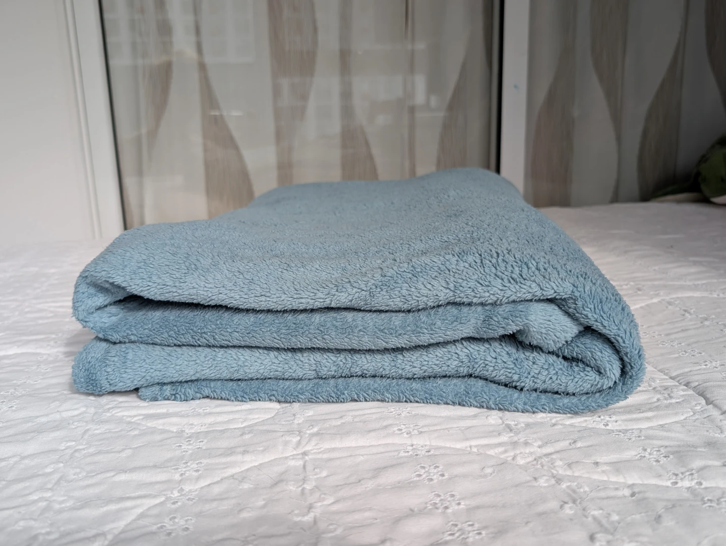 Blue Fleece Blanket (Size: Single Bed) - photo 2