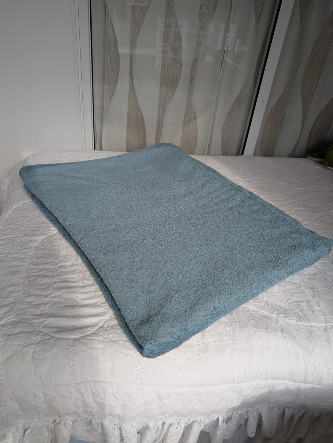 Blue Fleece Blanket (Size: Single Bed) - photo 3