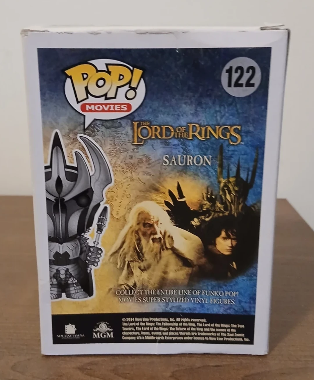 Funko Pop! Movies The Lord of the Rings Sauron #122 Vinyl Figure - photo 2