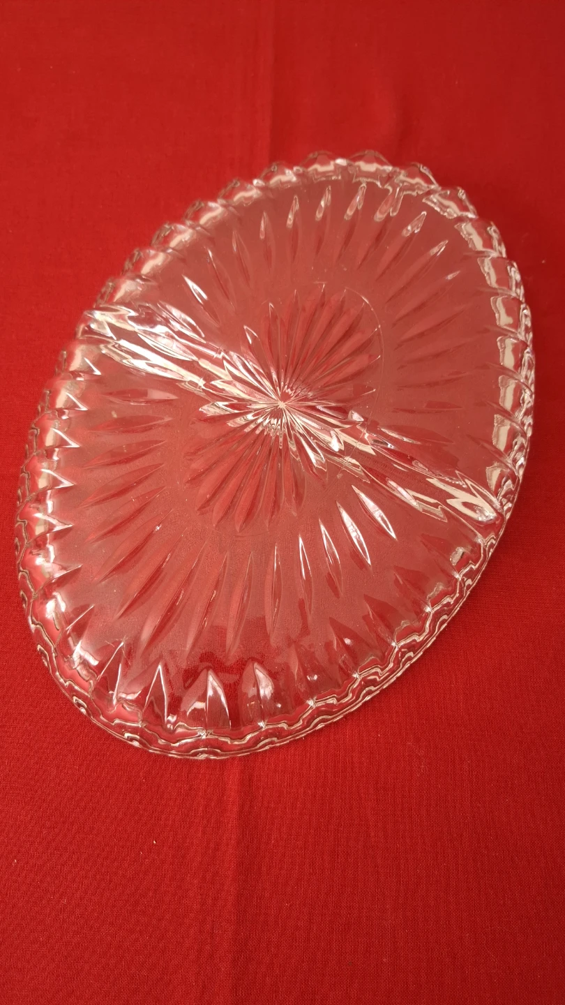 Glass Divided Serving Dish - photo 5