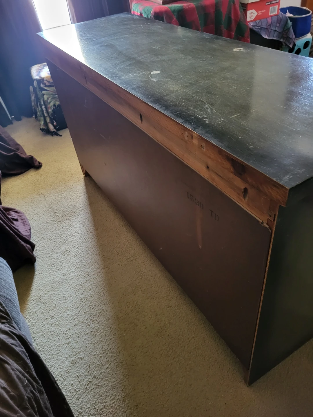 2 kind of Vintage black Dressers - photo 5