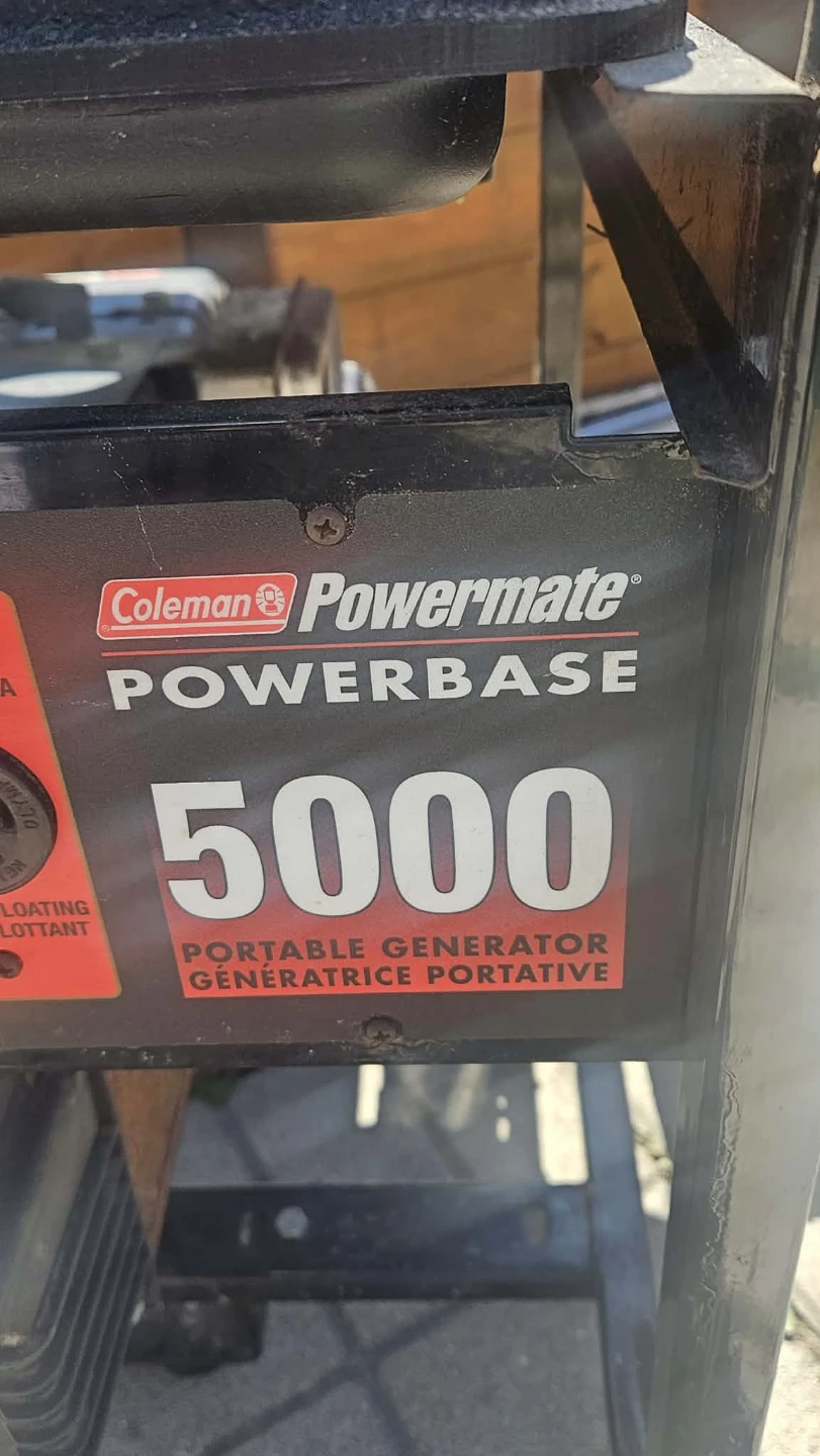 Coleman PowerMate 5000 Portable Generator - photo 2