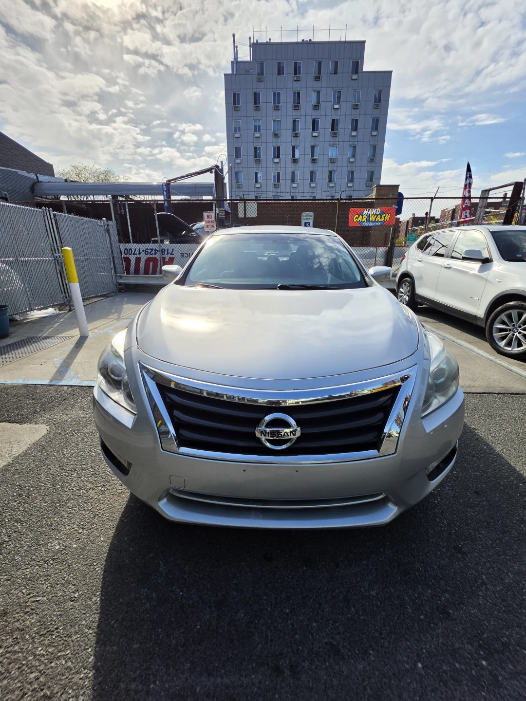 Silver Nissan Altima Sedan