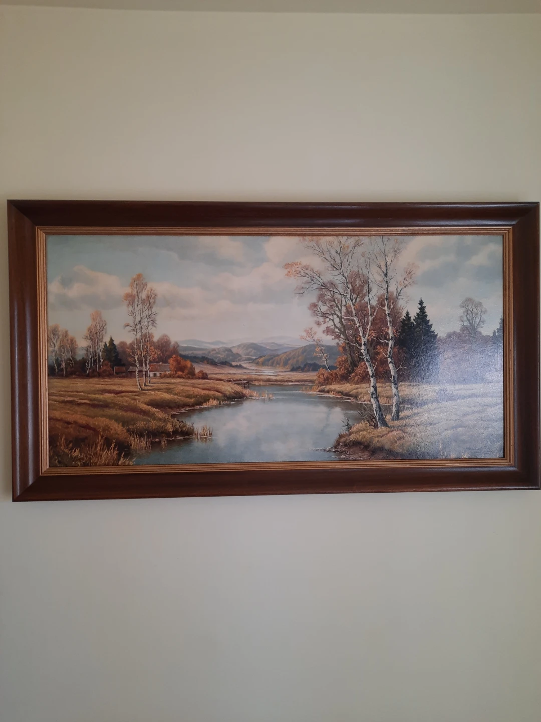 Framed Landscape Painting - photo 2