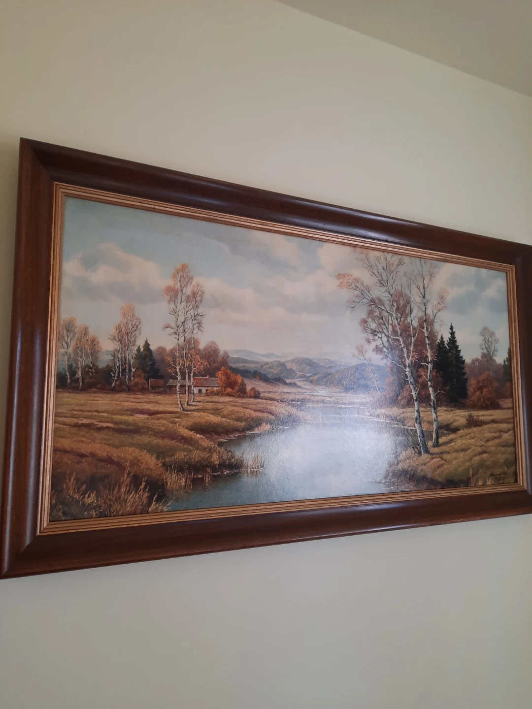 Framed Landscape Painting - photo 4