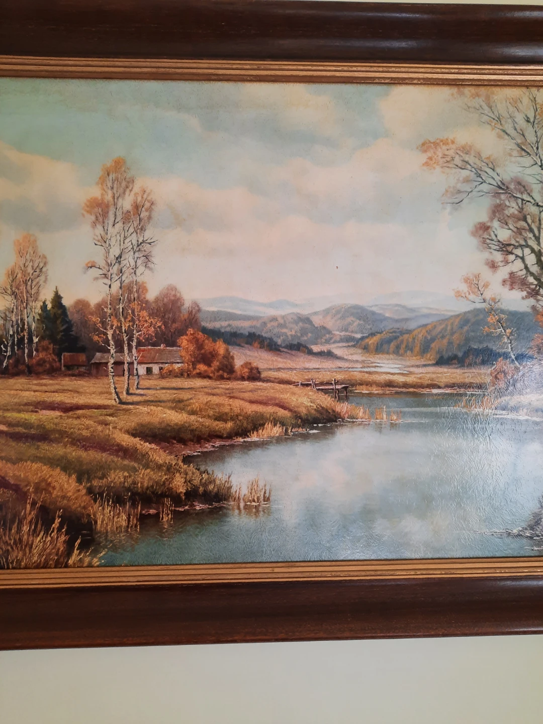 Framed Landscape Painting - photo 5