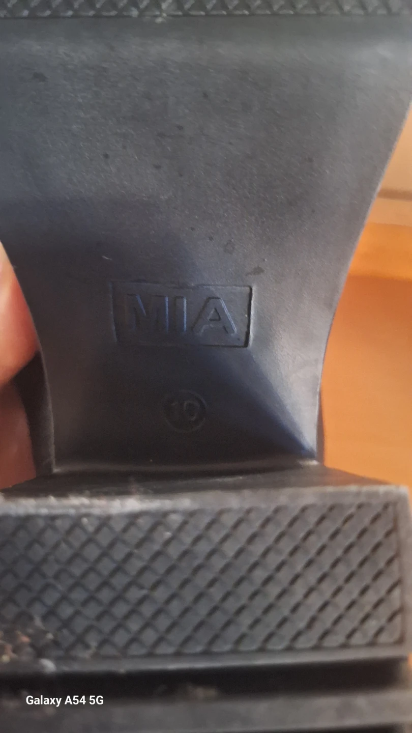 MIA Black Heeled Loafers Size 10 - photo 5