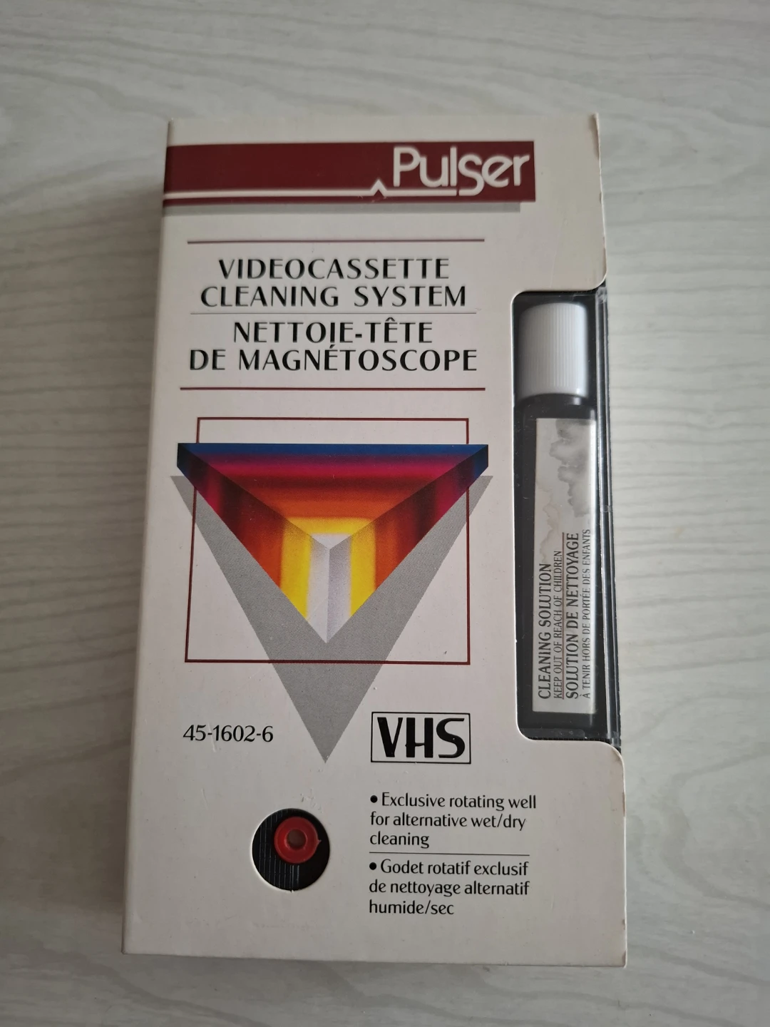 Pulser VHS Videocassette Cleaning System