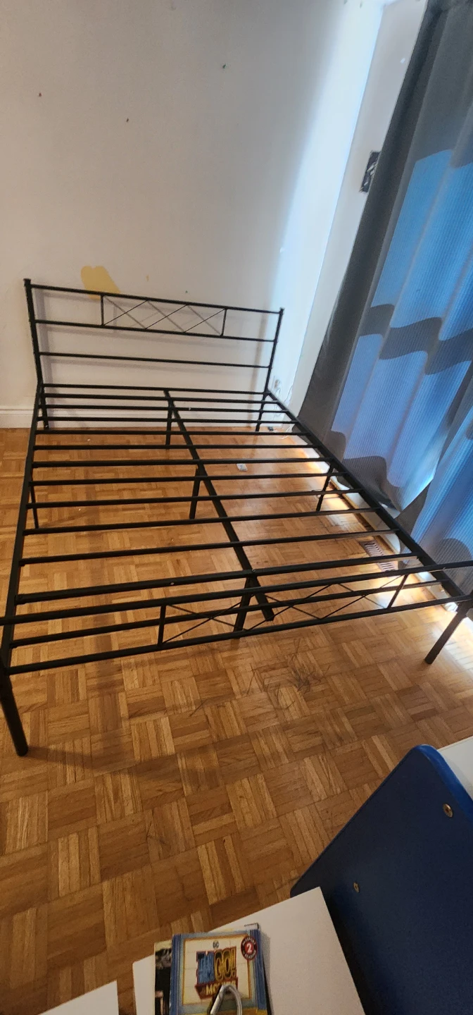 Black Metal Bed Frame