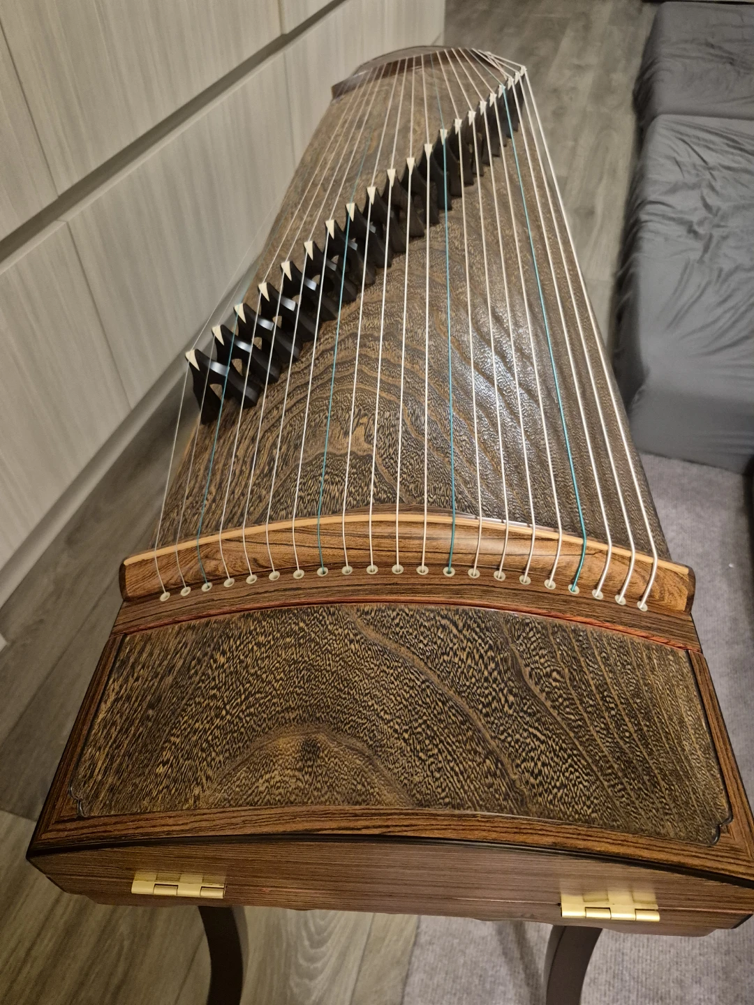 Wooden Guzheng 163 Musical Instrument