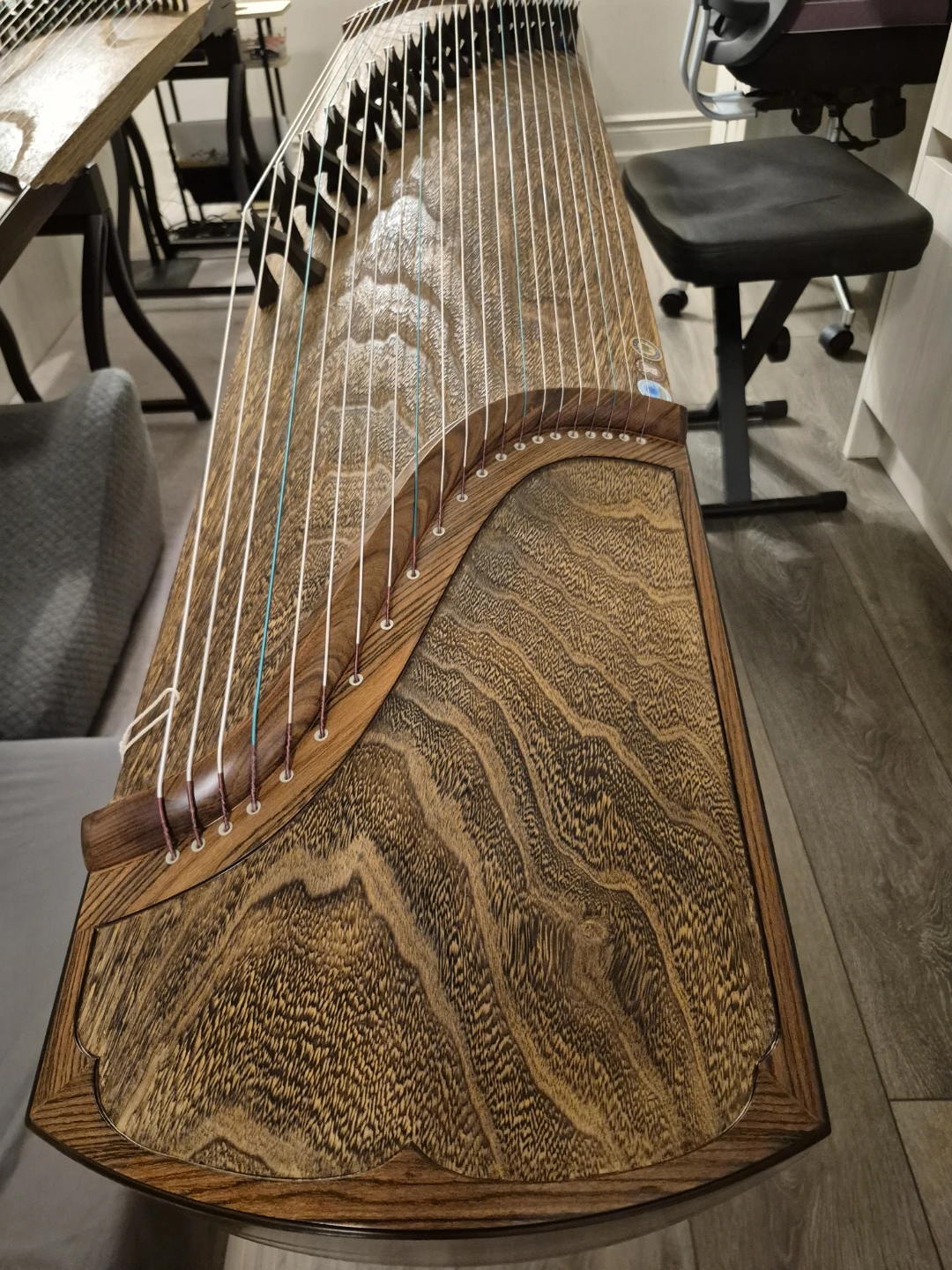 Wooden Guzheng 163 Musical Instrument - photo 3