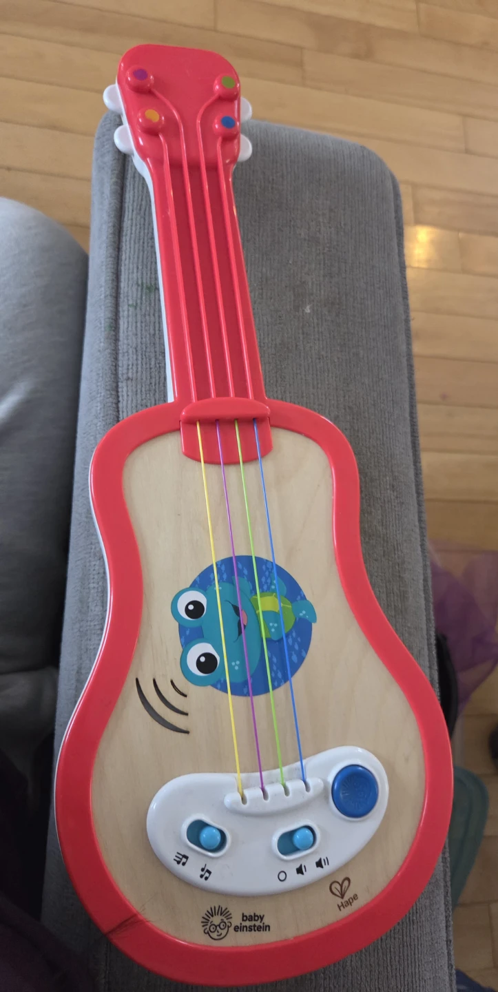 Baby Einstein Hape Toy Guitar with Music and Lights