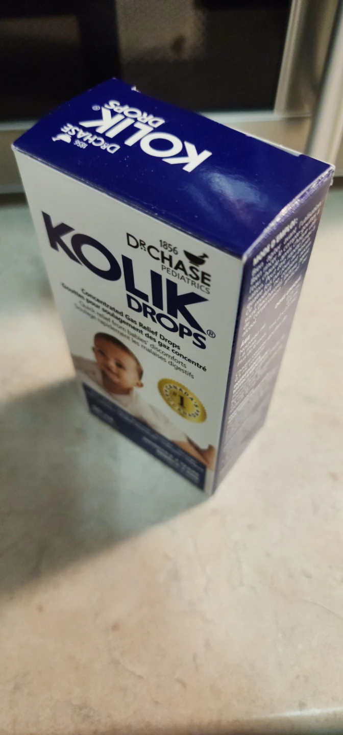 KOLIK DROPS Concentrated Gas Relief Drops for Infants 0-2 Years