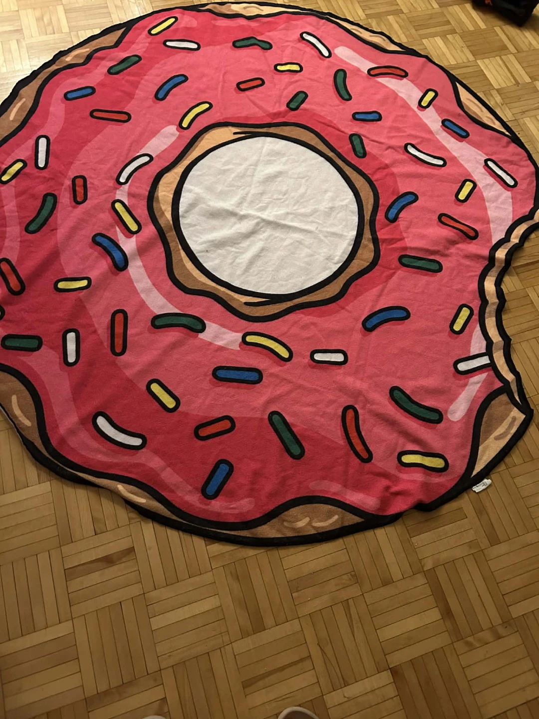 Donut Shaped Round Beach Towel - photo 4