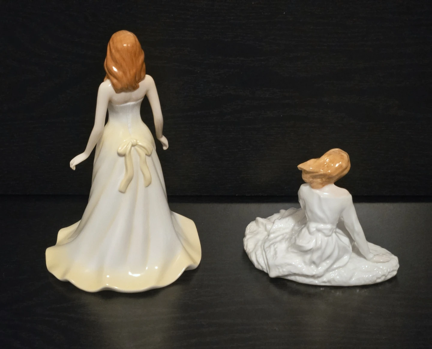 Pair Of Royal Doulton Figurines, "June Pearl", "Forever Yours" - photo 3