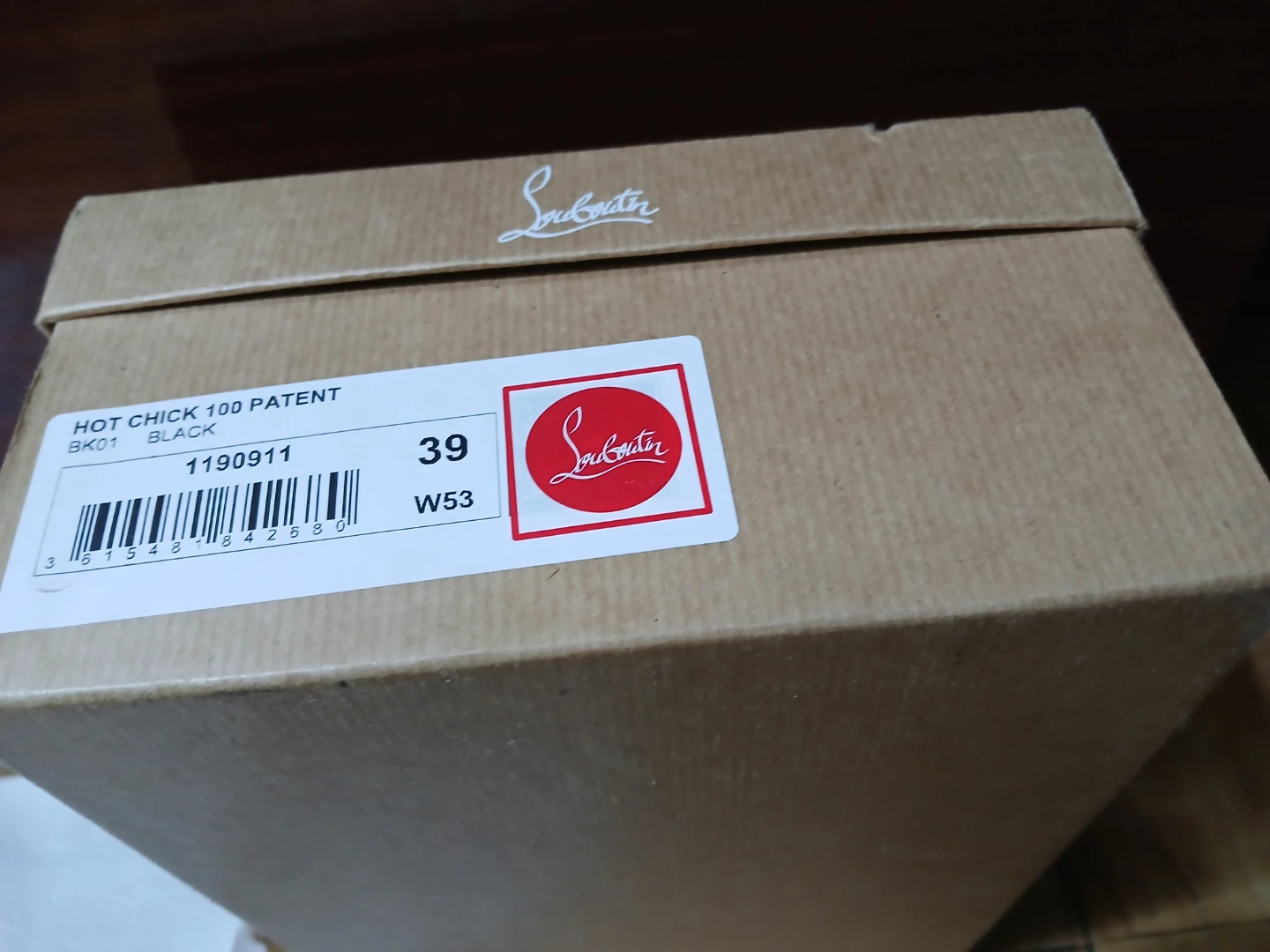 Christian Louboutin Hot Chick 100 Patent Heels Black Size 39 - photo 3