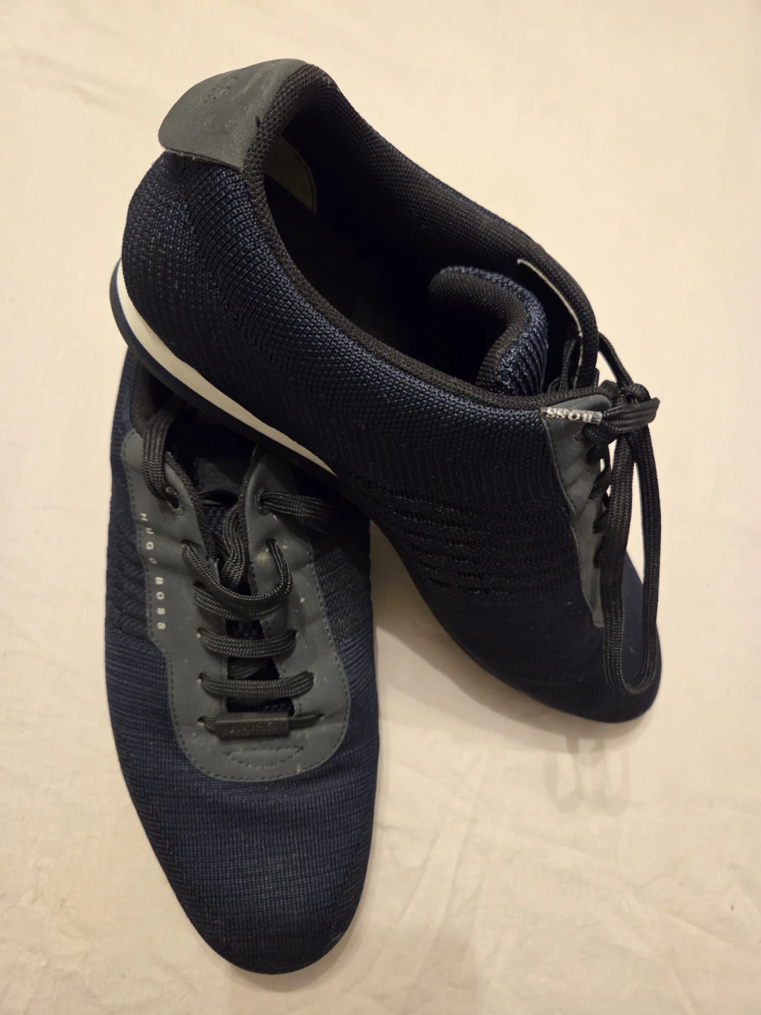 Hugo Boss Men's Navy Sneakers - Size 42