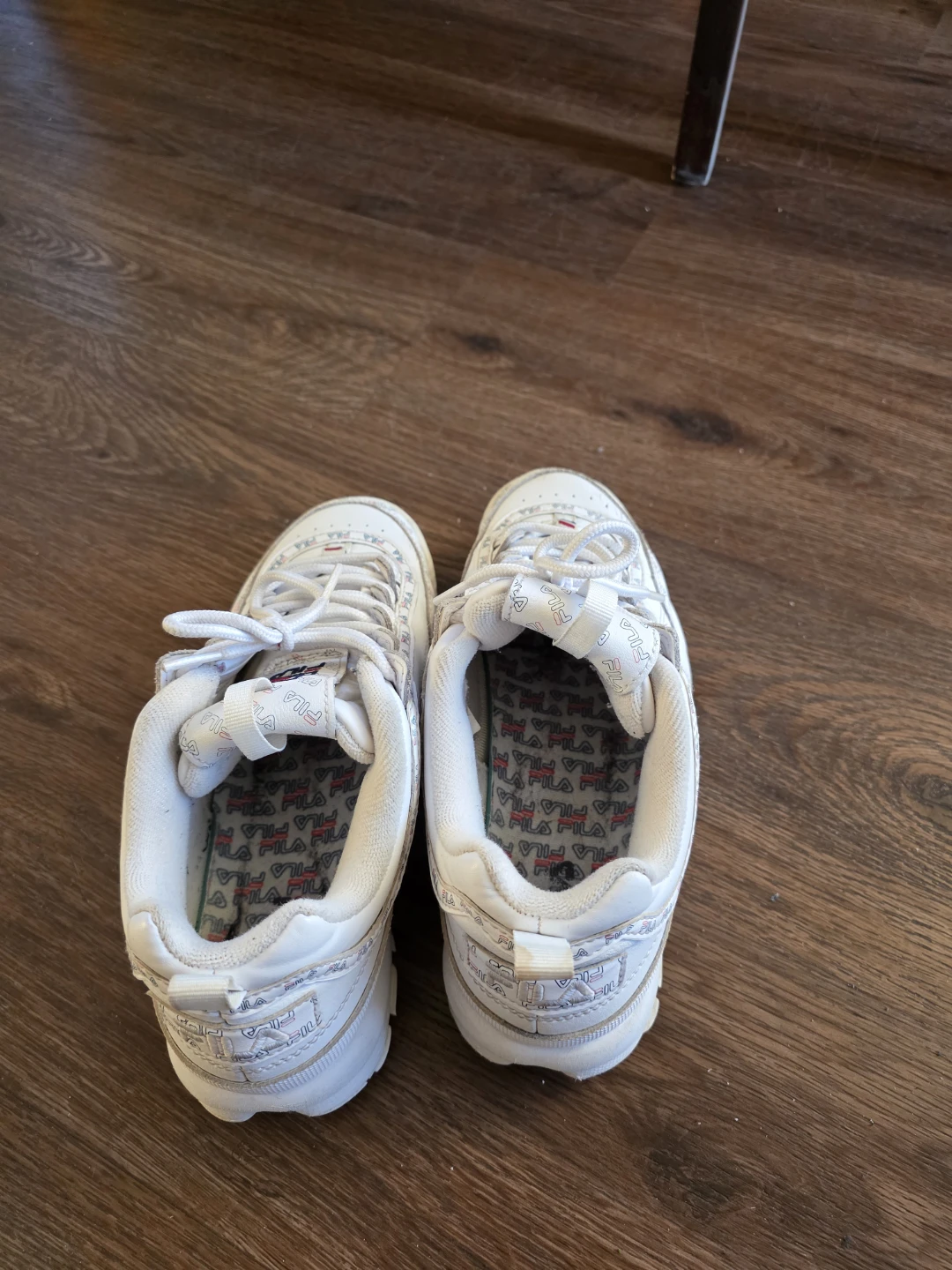 White Fila Disruptor II Shoes Limited Edition - photo 5