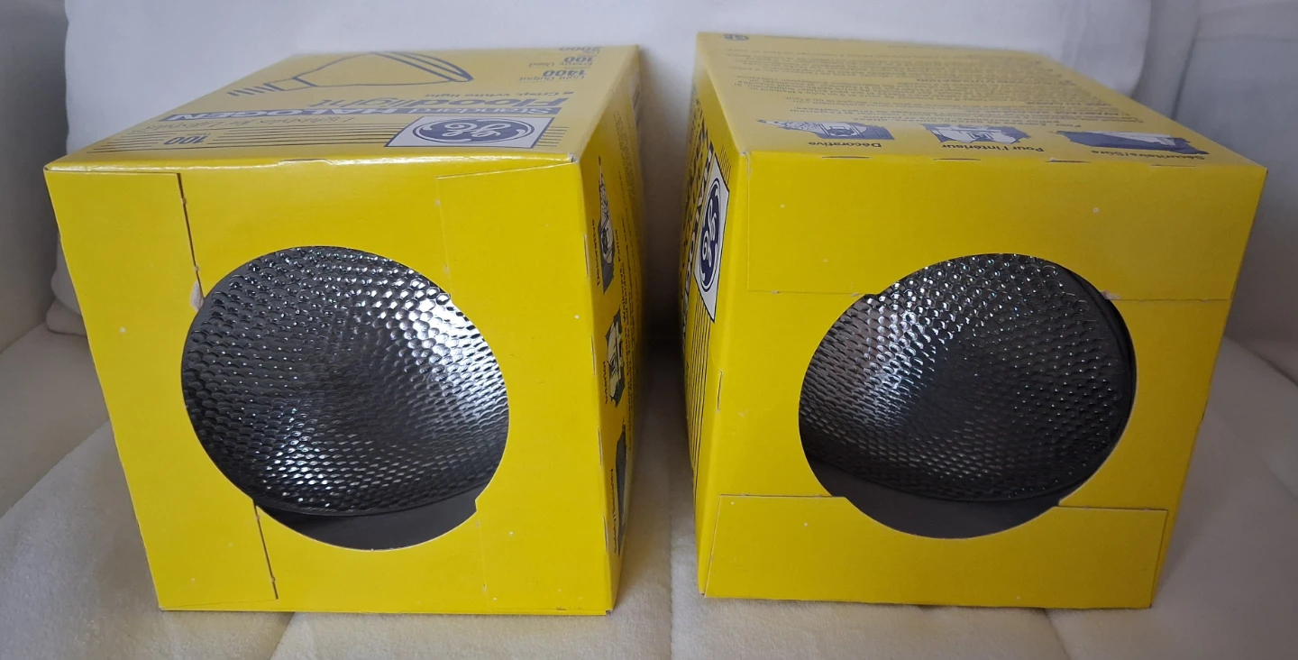 2 GE Standard Halogen Floodlight Bulb (100W)