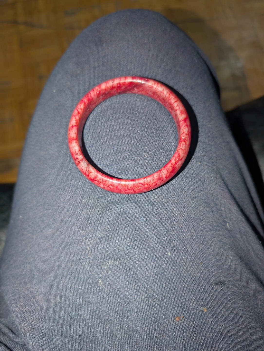 Red Swirl Bangle Bracelet - photo 2