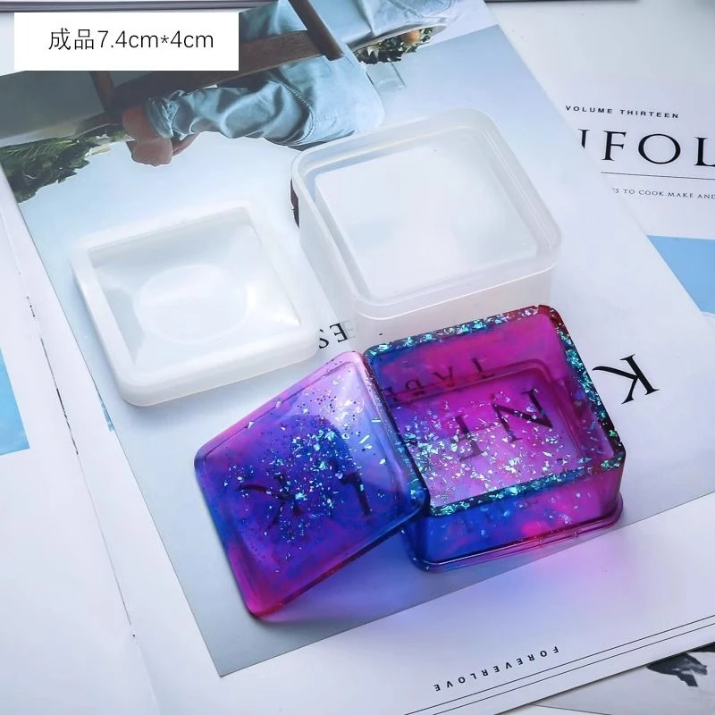 Square Silicone Mold for Resin Crafts
