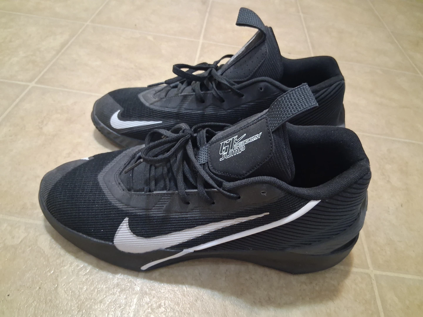 Nike GT Jump Basketball Shoes - Black - photo 4
